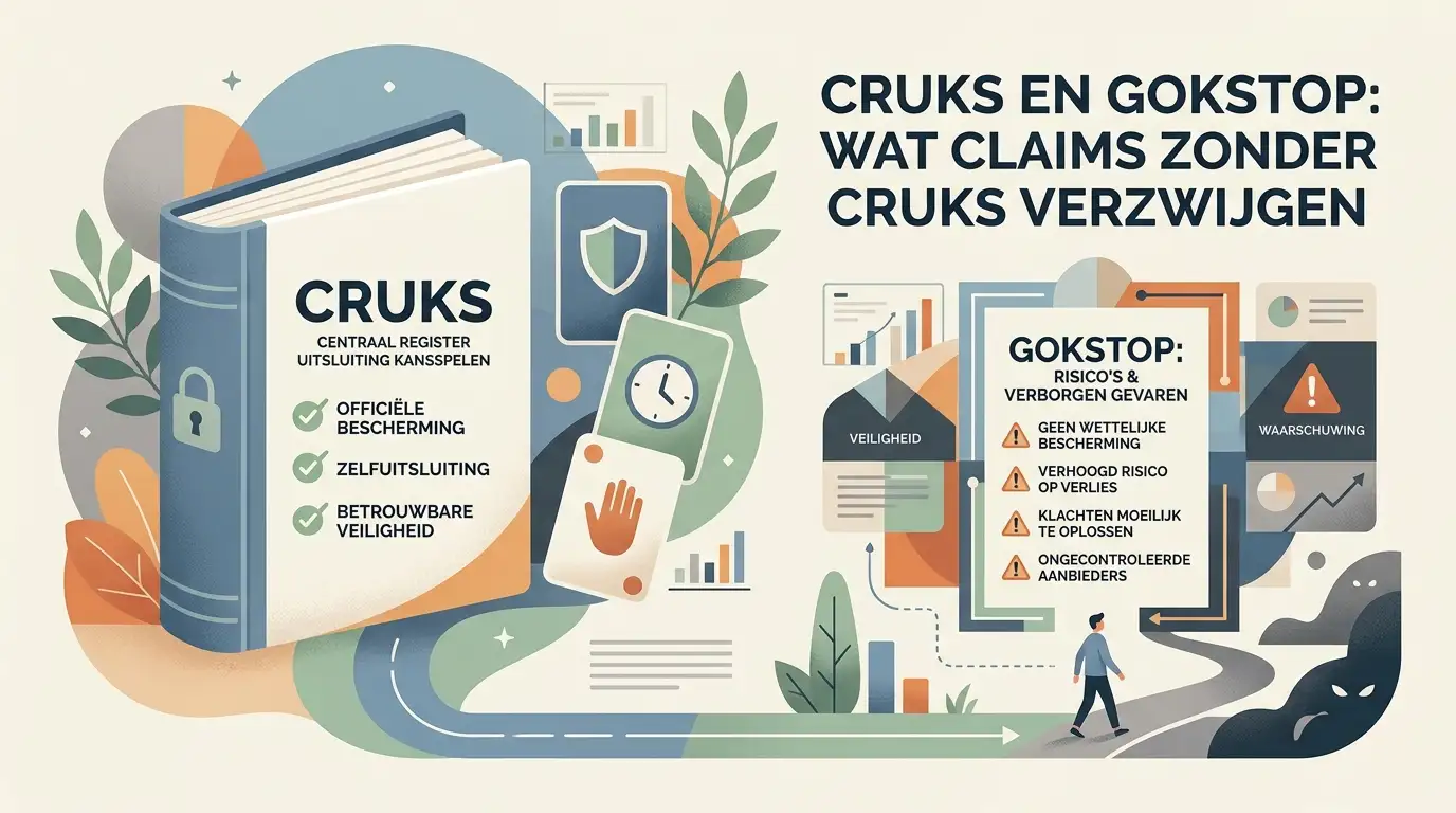 Beschermende kaart met stopknop en rustige waarschuwingssignalen